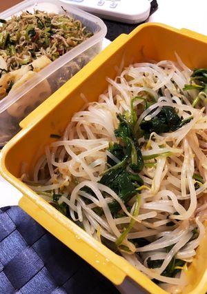 モヤシとほうれん草のナムル-レシピのメイン写真
