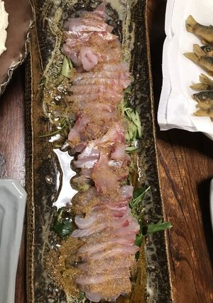鯛の刺身のだし汁掛け-レシピのメイン写真