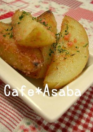 たらこマヨのカリカリポテト♪-レシピのメイン写真