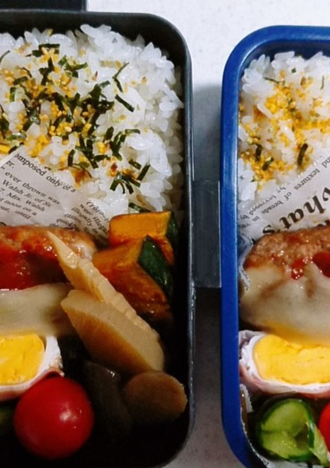 ☆高校生娘と私のお弁当☆103-レシピのメイン写真