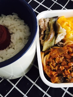 ミートスパ弁当-レシピのメイン写真