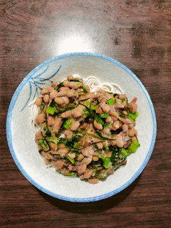 納豆&昆布のネバネバ素麺-レシピのメイン写真
