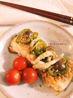 鮭の香り味噌焼き-レシピのメイン写真