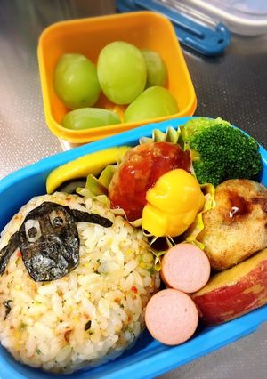 簡単 幼稚園児キャラ弁-レシピのメイン写真