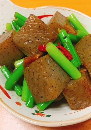 中華風ピリ辛こんにゃく-レシピのメイン写真