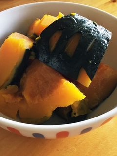 かぼちゃの味を楽しむ素朴な煮物-レシピのメイン写真