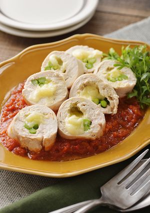レンジで！鶏むね肉の北海道♪チーズロール-レシピのメイン写真