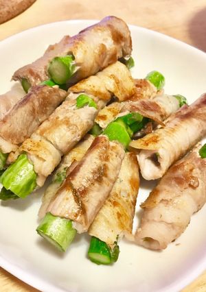 アスパラの肉巻き-レシピのメイン写真