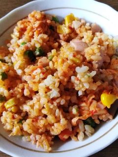 キムチ炒飯-レシピのメイン写真