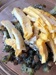 納豆とゴーヤの胡麻和え-レシピのメイン写真