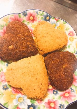 グルテンフリーおからとクルミのクッキー-レシピのメイン写真