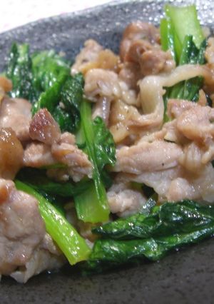簡単！豚肉の❤甘辛マヨネーズ炒め-レシピのメイン写真