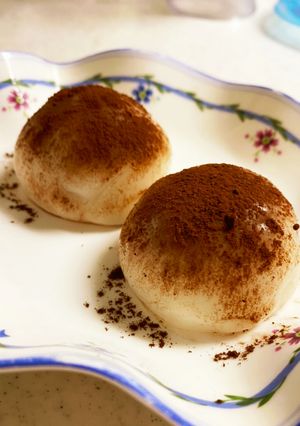 材料3つで！もちもち♪白玉チョコ-レシピのメイン写真
