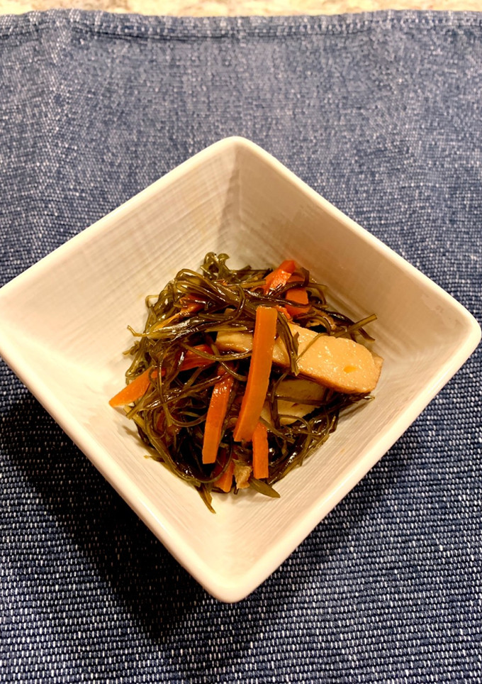 切り昆布の煮物-レシピのメイン写真