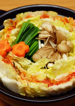 お野菜たっぷり!ミルフィーユキムチ鍋-レシピのメイン写真