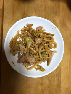 シンプルな焼きうどん-レシピのメイン写真