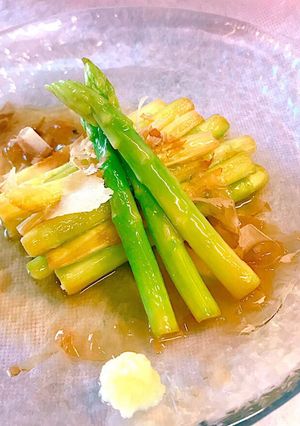 簡単！アスパラの焼きびたし✨-レシピのメイン写真
