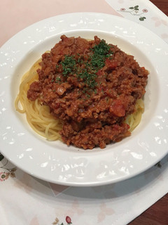 カットトマト缶でミートソース-レシピのメイン写真