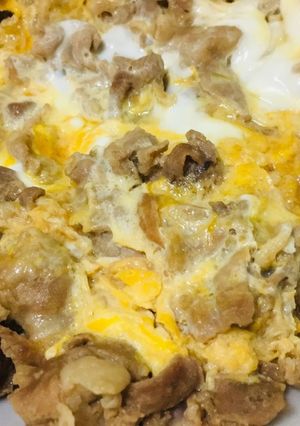 簡単☆豚こまの他人丼-レシピのメイン写真