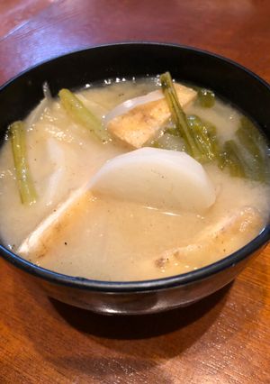 コクがすごい！かぶのお味噌汁！濃コク-レシピのメイン写真