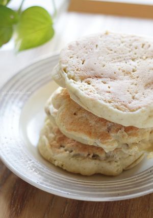 豆腐と納豆で!もっちもち☆ホットケーキ♪-レシピのメイン写真