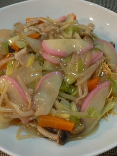 野菜たっぷり皿うどん♪-レシピのメイン写真