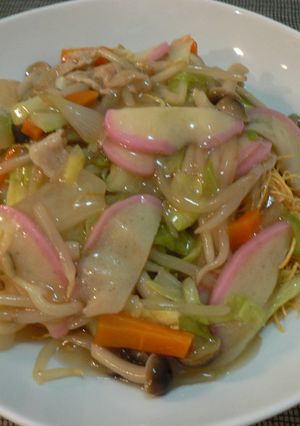 野菜たっぷり皿うどん♪-レシピのメイン写真