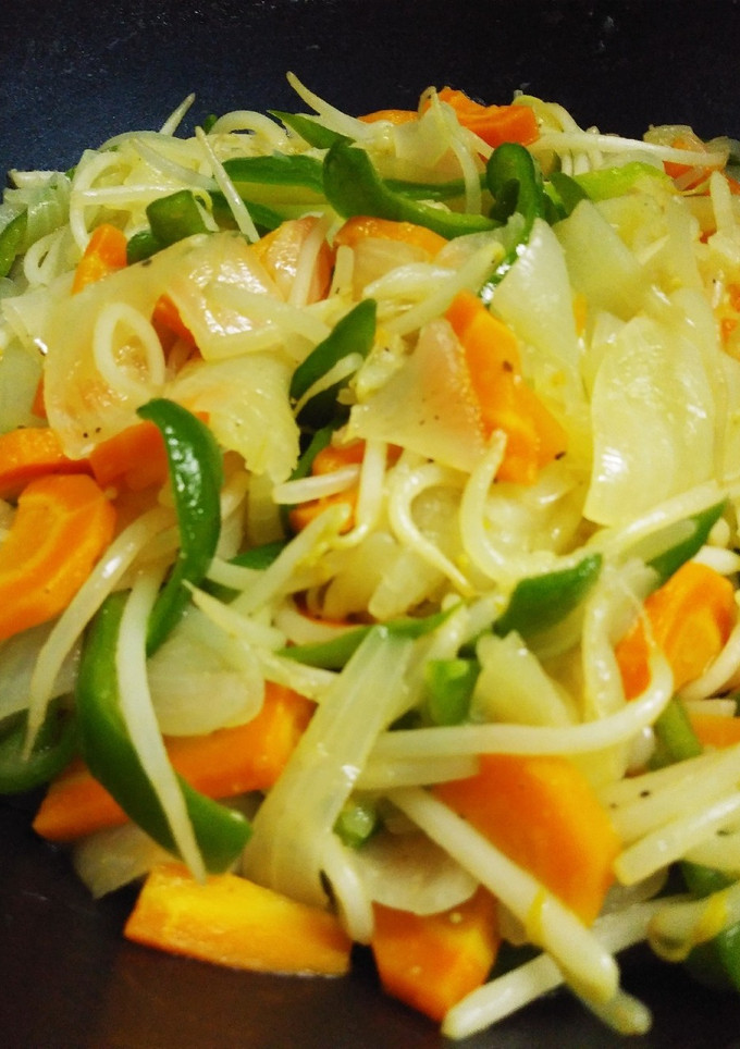 我が家の基本の野菜炒め♪-レシピのメイン写真