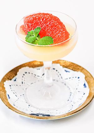 グレープフルーツゼリー-レシピのメイン写真