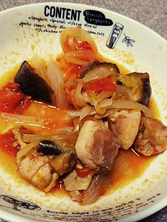ナスと鶏肉のトマト煮-レシピのメイン写真