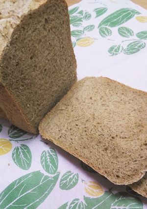 いい香り♪ほうじ茶食パン-レシピのメイン写真