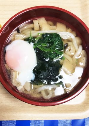 あっさりワカメうどん-レシピのメイン写真