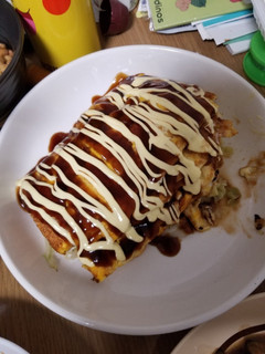 お好み焼き風なオムレツもどき-レシピのメイン写真