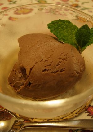 チョコレートアイスクリーム-レシピのメイン写真