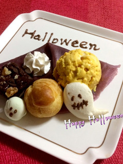 ハロウィンプレート-レシピのメイン写真