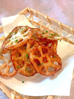 サクッとおつまみ✨レンコンの山椒のり-レシピのメイン写真