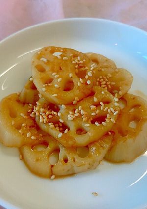 レンチンで簡単♪レンコンのきんぴら風-レシピのメイン写真