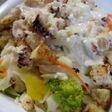 カリカリ凍り豆腐の味噌チーサラダ