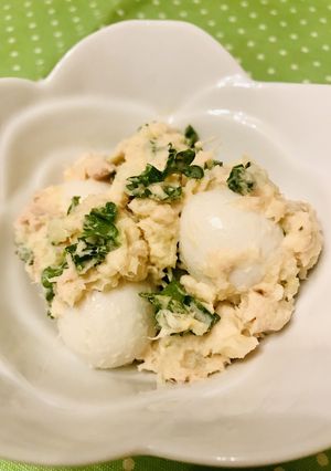 ウズラの卵入りツナポテトサラダ-レシピのメイン写真