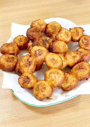 残りご飯で作る！ポンデリング風ドーナツ-レシピのメイン写真