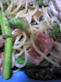 マヨで簡単!クリーム風パスタ-レシピのメイン写真