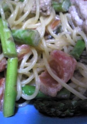 マヨで簡単！クリーム風パスタ-レシピのメイン写真
