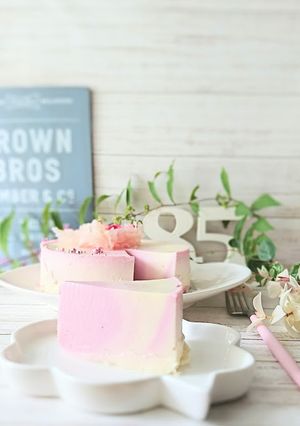 ボトム無し！レアレア豆腐チーズケーキ-レシピのメイン写真