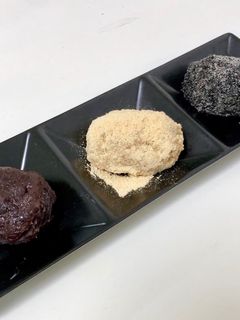 三色おはぎ○あんこ○きな粉○胡麻○お彼岸-レシピのメイン写真