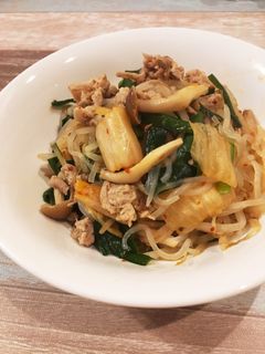 しらたきダイエット★キムチナンプラー炒め-レシピのメイン写真
