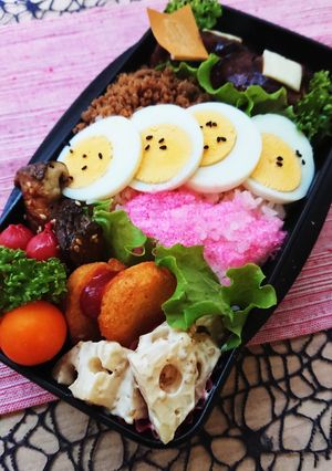 高２男子のお弁当9月13日-レシピのメイン写真