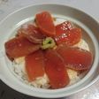 マグロ漬け山かけ丼(簡単に美味しく)
