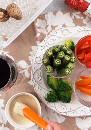 椎茸粉パワーで無限バーニャカウダ-レシピのメイン写真