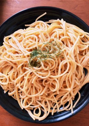 簡単☆フライパン1つでズボラ和風パスタ☆-レシピのメイン写真