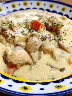 濃厚☆鶏肉の豆乳チーズ煮込み-レシピのメイン写真
